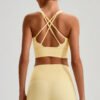 Strappy-Back Sports Bra