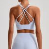 Strappy-Back Sports Bra