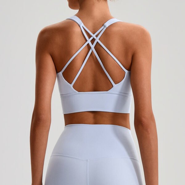 Strappy-Back Sports Bra