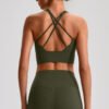 Strappy-Back Sports Bra