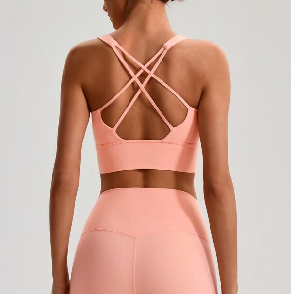 Strappy-Back Sports Bra