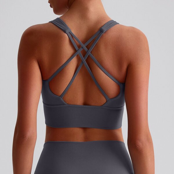 Strappy-Back Sports Bra