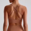 Strappy-Back Sports Bra