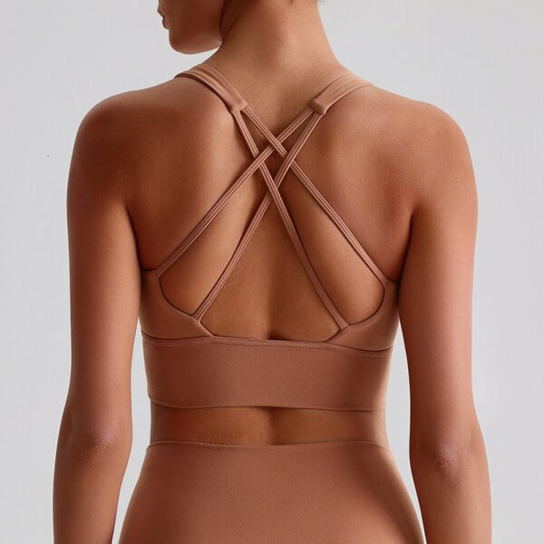 Strappy-Back Sports Bra