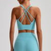 Strappy-Back Sports Bra