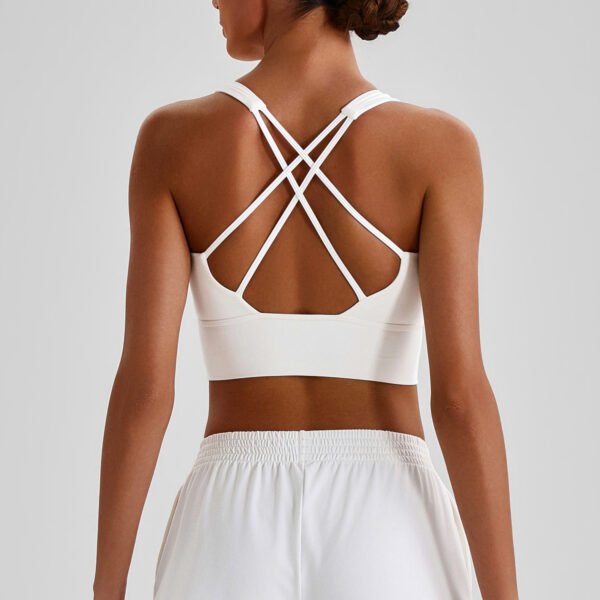 Strappy-Back Sports Bra