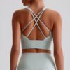 Strappy-Back Sports Bra