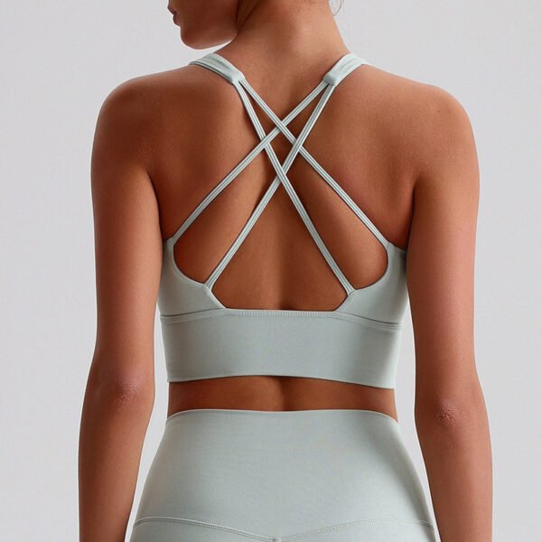Strappy-Back Sports Bra