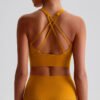 Strappy-Back Sports Bra