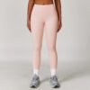 Brushed-finish tight athletic leggings