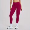 Brushed-finish tight athletic leggings