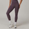Brushed-finish tight athletic leggings