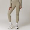 Brushed-finish tight athletic leggings