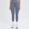 Brushed-finish tight athletic leggings