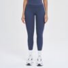 Brushed-finish tight athletic leggings