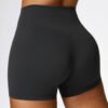 Brushed-finish tight shorts