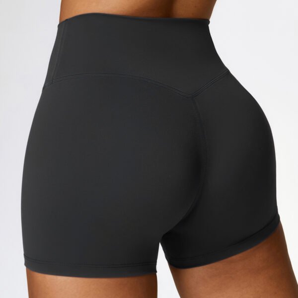 Brushed-finish tight shorts