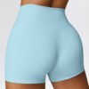 Brushed-finish tight shorts