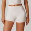Brushed-finish tight shorts