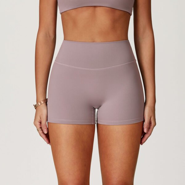 Brushed-finish tight shorts