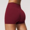 Brushed-finish tight shorts