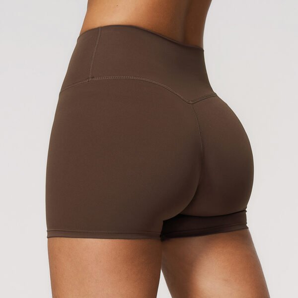 Brushed-finish tight shorts