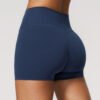 Brushed-finish tight shorts