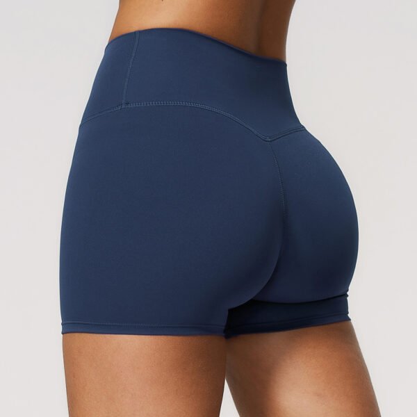 Brushed-finish tight shorts