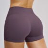 Brushed-finish tight shorts