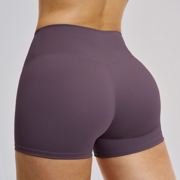 Brushed-finish tight shorts