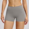 Brushed-finish tight shorts