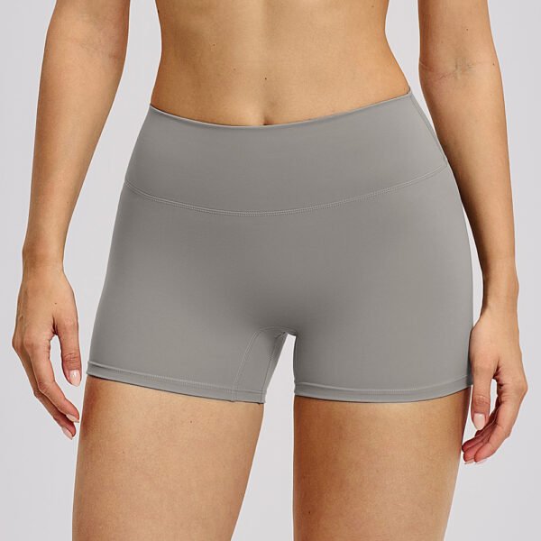 Brushed-finish tight shorts