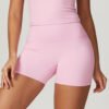 Brushed-finish tight shorts