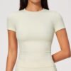 Quick-dry short-sleeve running top