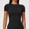 Quick-dry short-sleeve running top