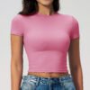 Quick-dry short-sleeve sports T-shirt