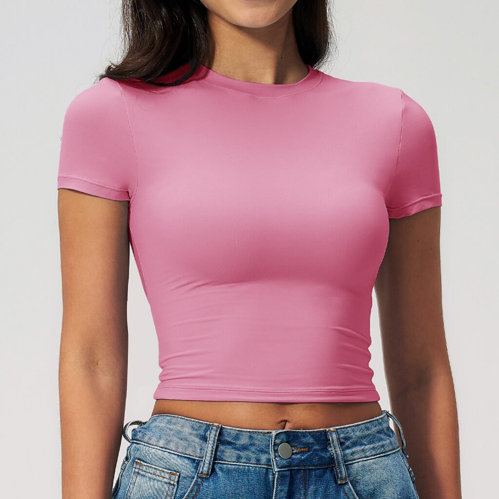 Quick-dry short-sleeve sports T-shirt