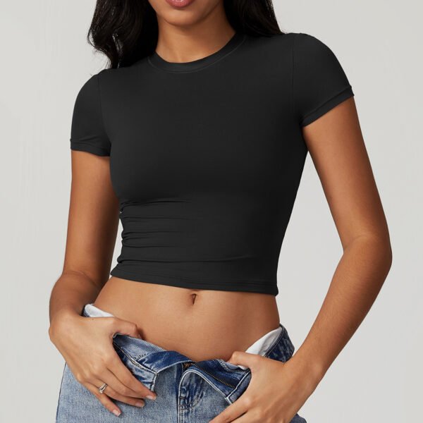 Quick-dry short-sleeve sports T-shirt