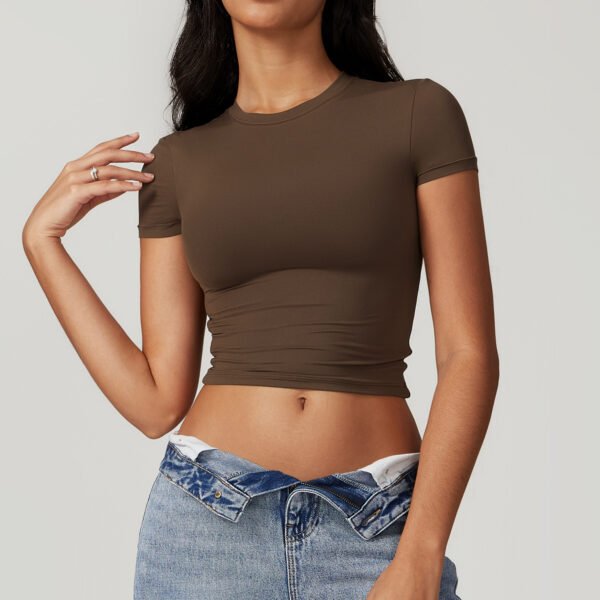 Quick-dry short-sleeve sports T-shirt