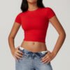 Quick-dry short-sleeve sports T-shirt