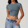 Quick-dry short-sleeve sports T-shirt